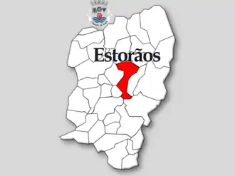 Kaart van Estorãos