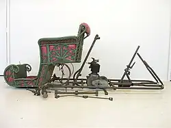 Zeer incomplete Fafnir Forecar uit 1905