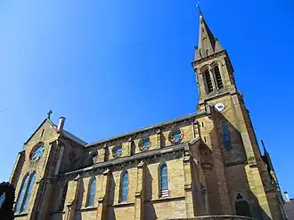 Kerk van Saint-Denis / St.Dionysius in Farschviller / Farschweiler in Lothringen