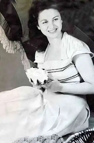 Faten Hamama in de jaren 50