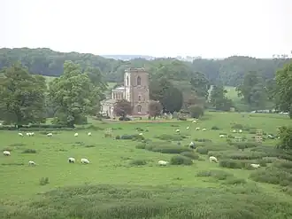 St Mary's Church in Fawsley