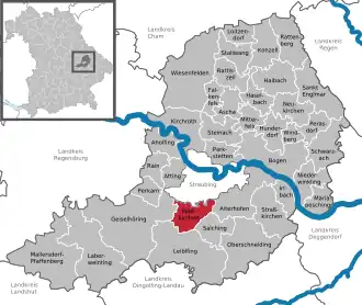 Kaart van Feldkirchen