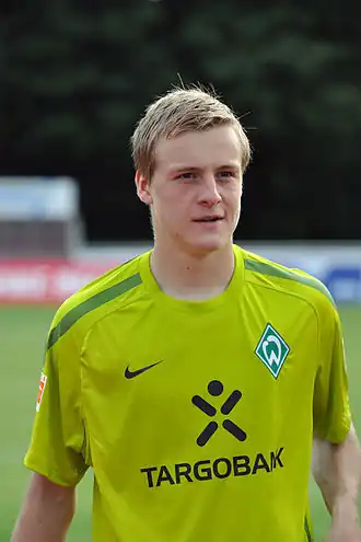 Kroos in 2010 als speler van Werder Bremen