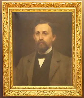 Ferdinand Dutert  door Édouard Sain 1891  Parijs, Muséum national d'histoire naturelle