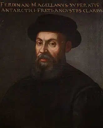 Portret van Ferdinand Magellaan(ca. 1550-1625), Mariners' Museum, Newport News