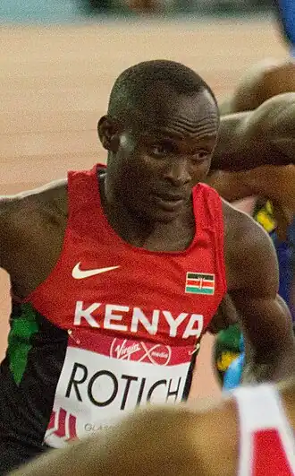 Rotich op de Gemenebestspelen 2014