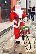 De kerstman in Michoacan
