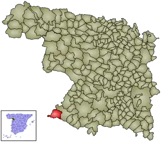 Kaart van Fermoselle