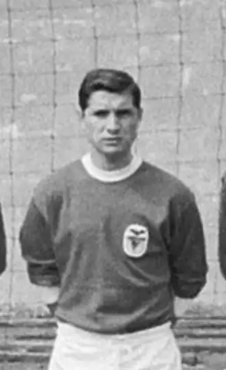 Cruz in 1965 als speler van Benfica