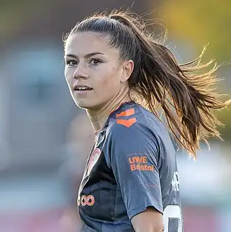 Morgan bij Bristol City in 2022