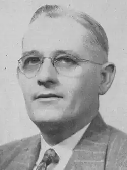 Gouverneur  Fielding Wright  uit Mississippi  Dixiecrat  (Democratische Partij)