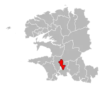 Locatie van het kanton