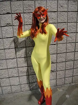 Cosplayer Firestar, 2010.