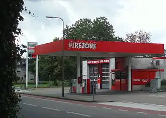 Firezone tankstation in Zwolle