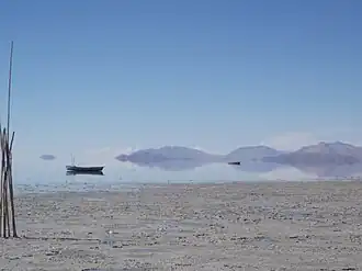 Het Poopomeer in Bolivia