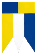 Vlag van Šebastovce