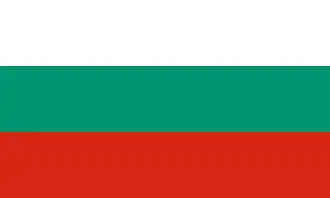 Vlag van Bulgarije