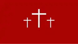 Vlag van Chan Santa Cruz