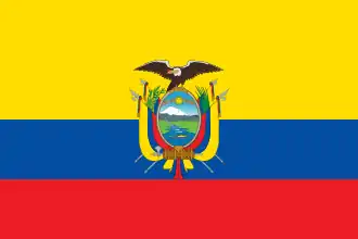 Vlag van Ecuador