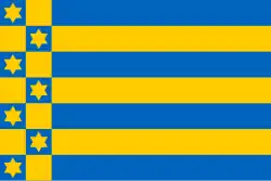 Vlag van de gemeente Ferwerderadeel