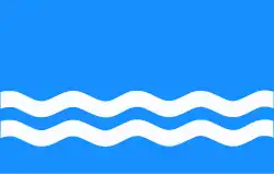 Vlag van de gemeente Hiiumaa