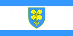 Vlag van provincie Lika-Senj in Kroatië
