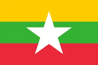 Vlag van Myanmar