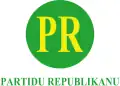 Vlag van de Partidu Republikanu (PR).