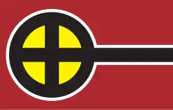 Vlag van de gemeente Ridala