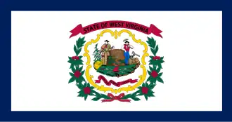Vlag van West Virginia
