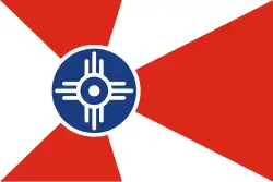 Vlag van Wichita, Kansas