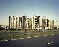 Flatgebouw Titus Brandsma in Utrecht Overvecht