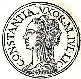 Flavia Julia Constantia in de Promptuarii Iconum Insigniorum