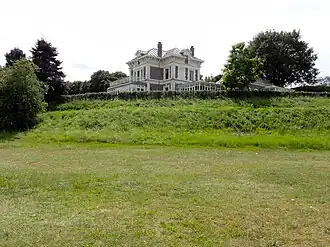 "Flevorama" op de klifkust in Muiderberg anno 2012