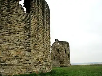 Flint Castle aan de Dee Estuary
