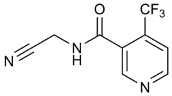 Structuurformule van flonicamid