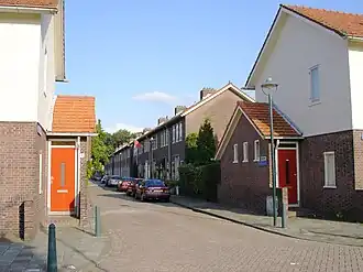 De Floretstraat gezien vanaf de Maliebaan