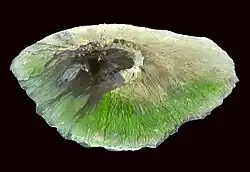 Satellietfoto perspectief