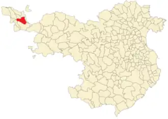 Kaart van Fontanals de Cerdanya