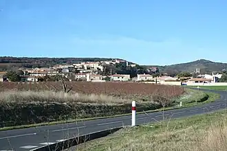 Gezicht op Fontès