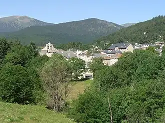 Gezicht op Formiguères