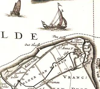 Fort Sint Anna, ca 1650