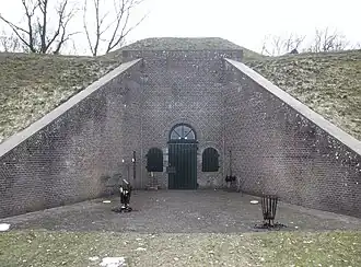 Poterne van Fort Werk IV, Bussum