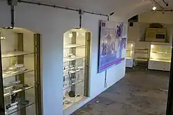 Expositieruimte in keelkazemat