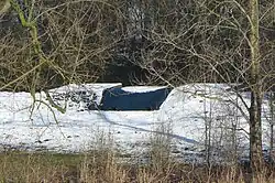 De pantserstand voor het hoofdgebouw