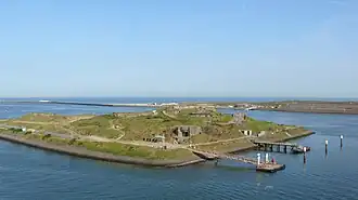 Uitzicht op het fort.