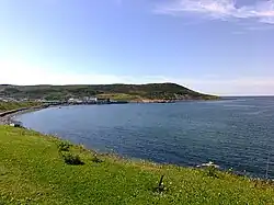 Rand van het plaatsje