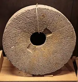 Maalsteen van basalt