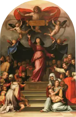 Madonna della Misericordia, 1515, Museo nazionale di Villa Guinigi, Lucca