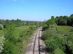 De lijn  in Gourfaleur in 2010